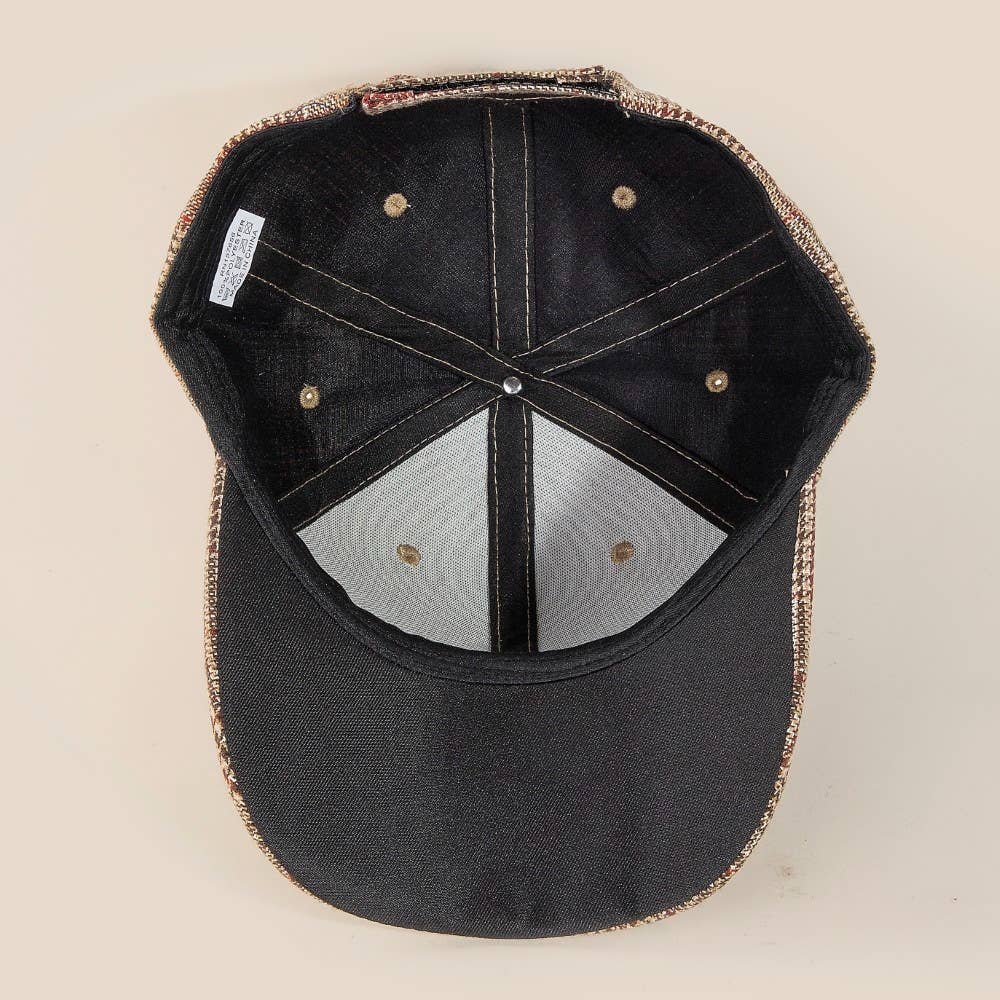 Glen Plaid Trucker Hat