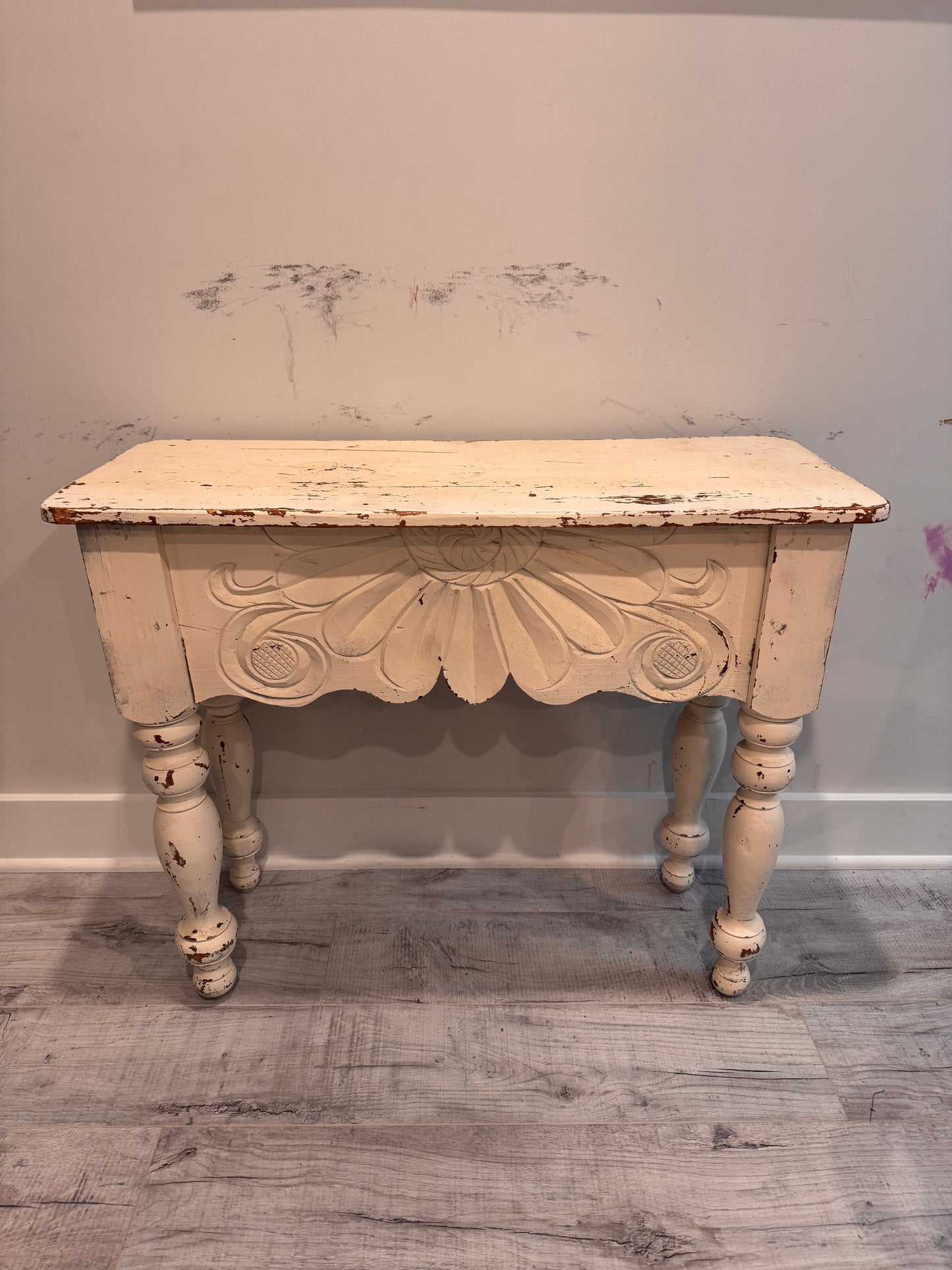Modern Farmhouse Painted Console
