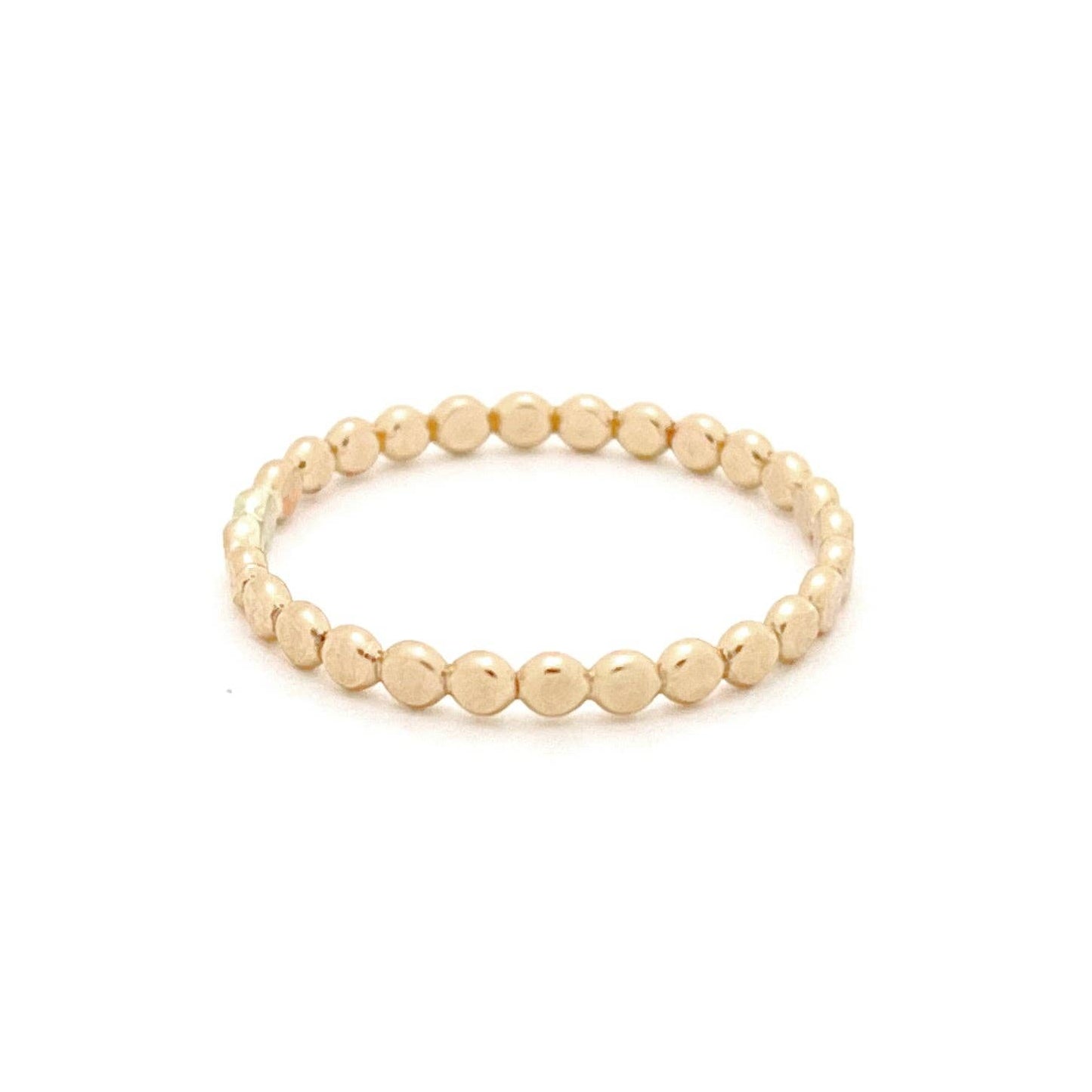 Pebble Stacking Ring | 14k Gold Fill