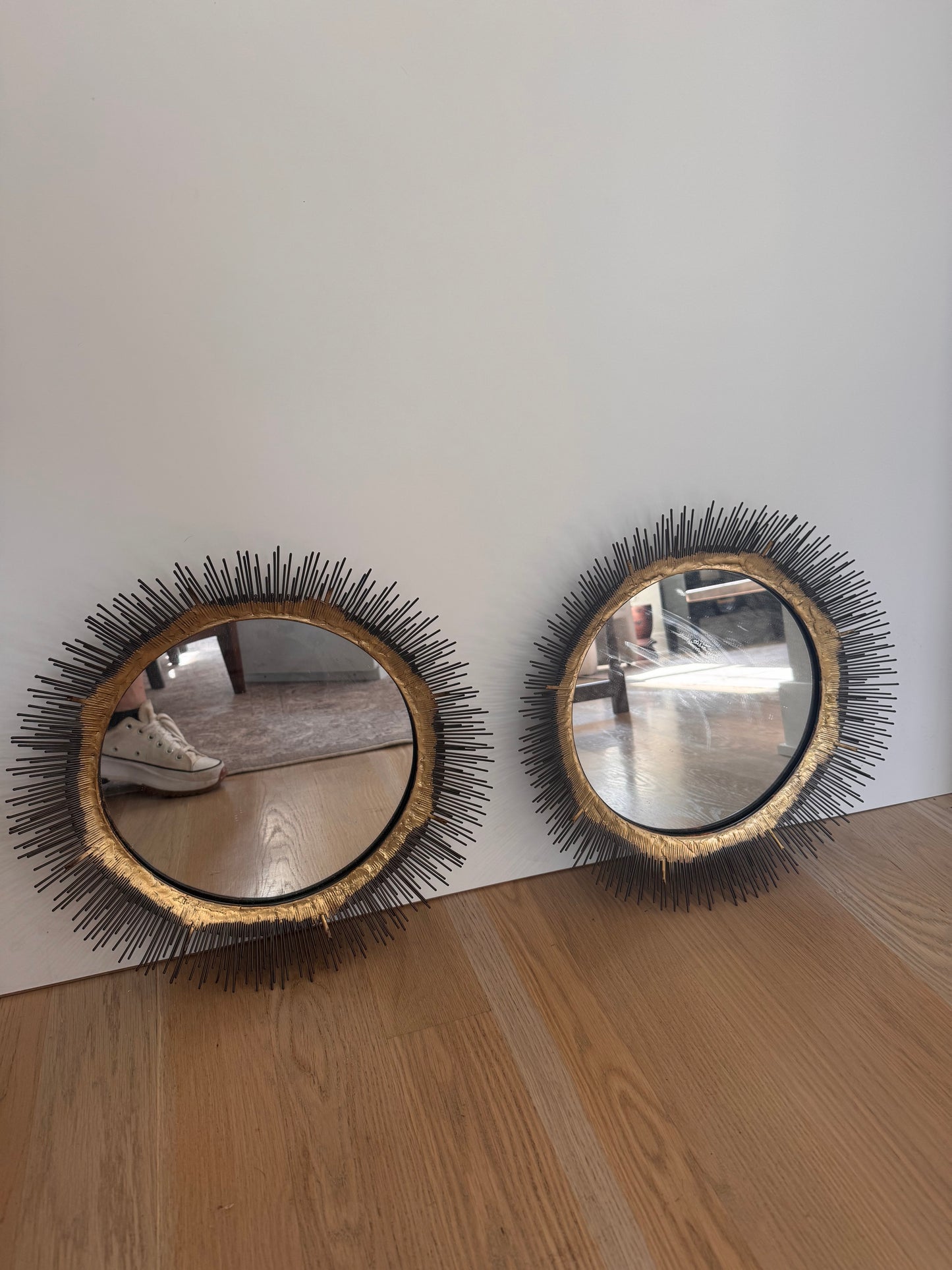 Crate & Barrel Sunburst Mirror