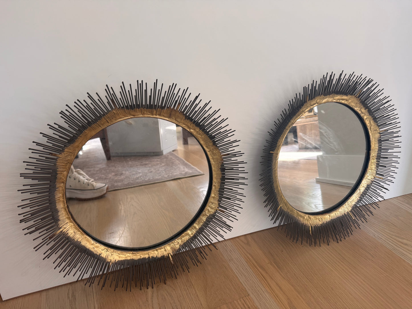 Crate & Barrel Sunburst Mirror