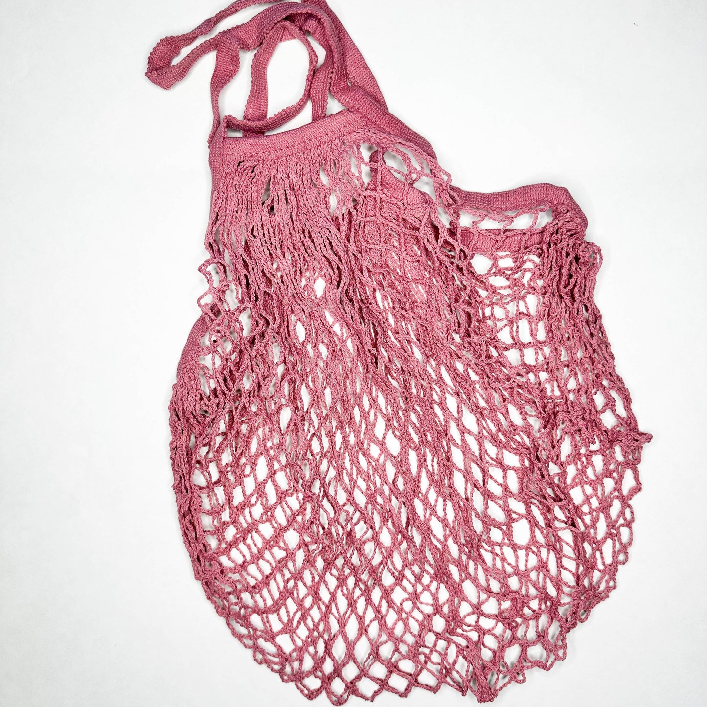 Parisian Cotton Mesh Bag (Long Handle)