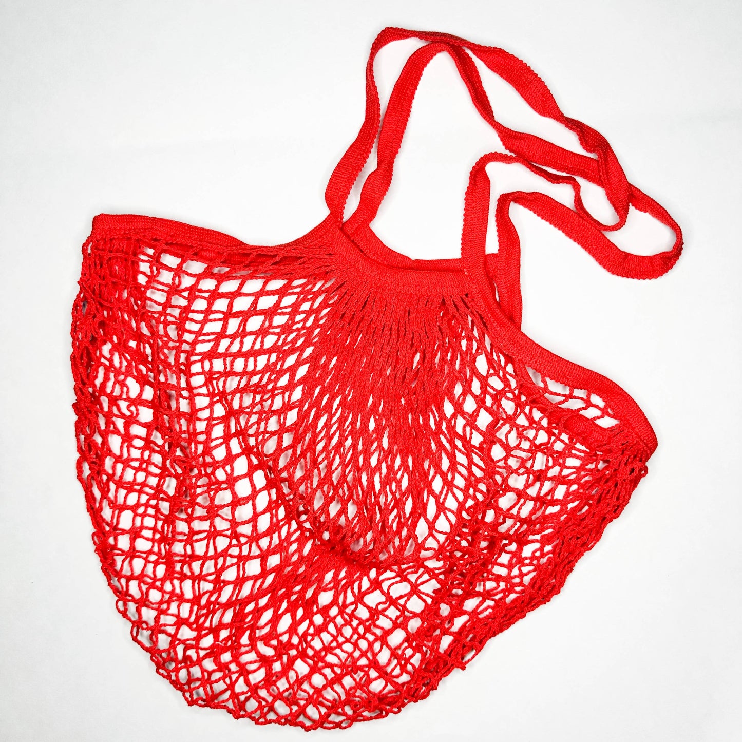 Parisian Cotton Mesh Bag (Long Handle)
