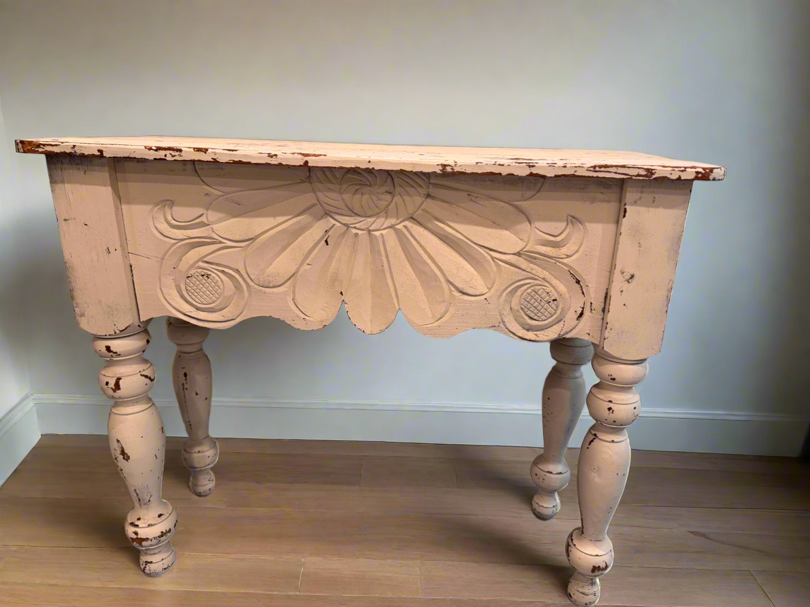 Modern Farmhouse Painted Console