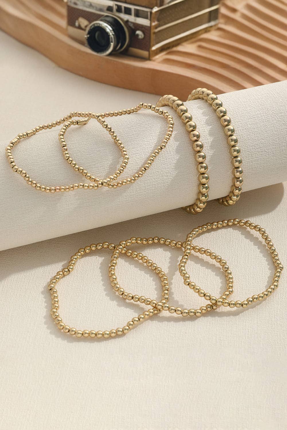 LDC 7pcs/Set Minimalist Beaded Luxury Bracelet Set