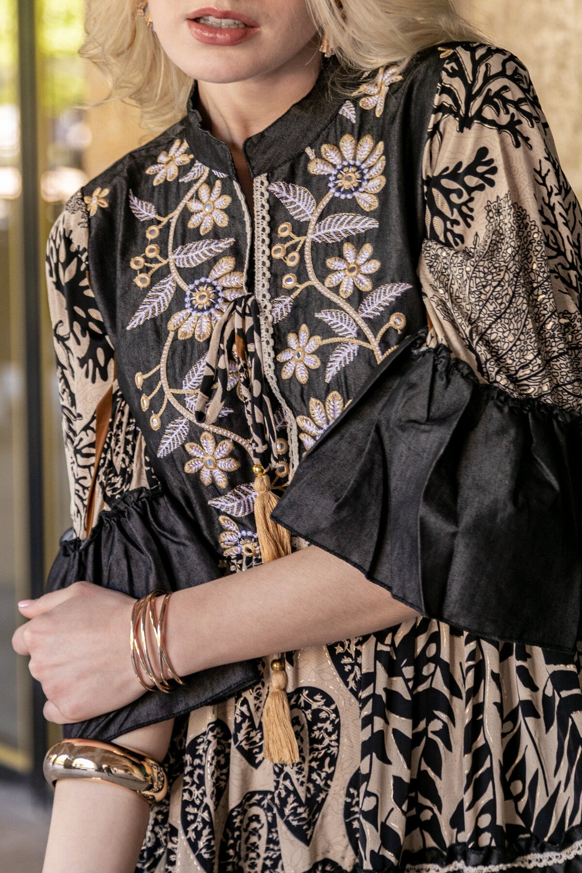 Boho Dress - Marine