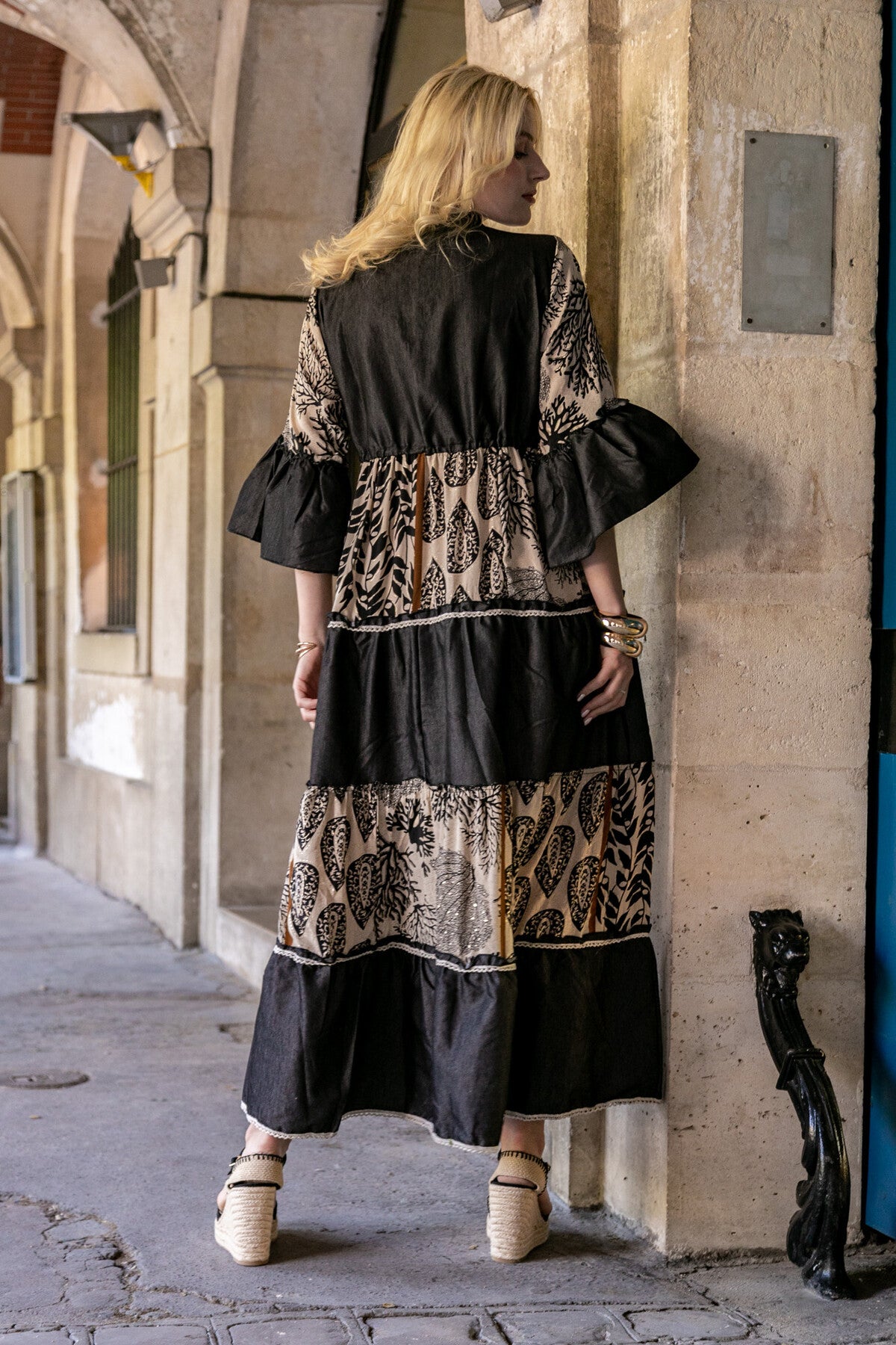Boho Dress - Marine