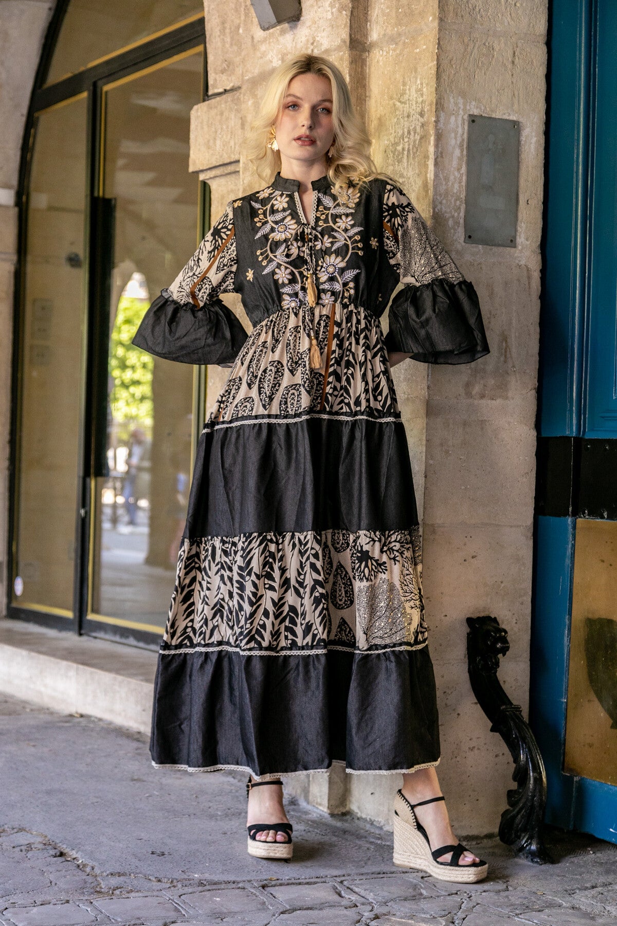 Boho Dress - Marine
