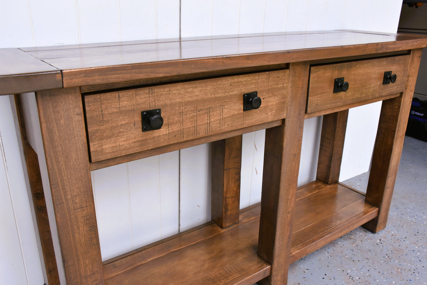 SOLD - Wood Entryway Table