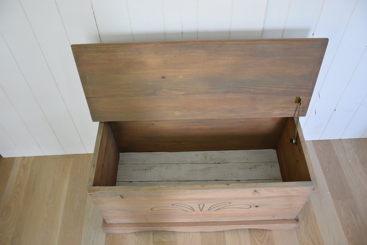 Vintage Wood Toy Chest