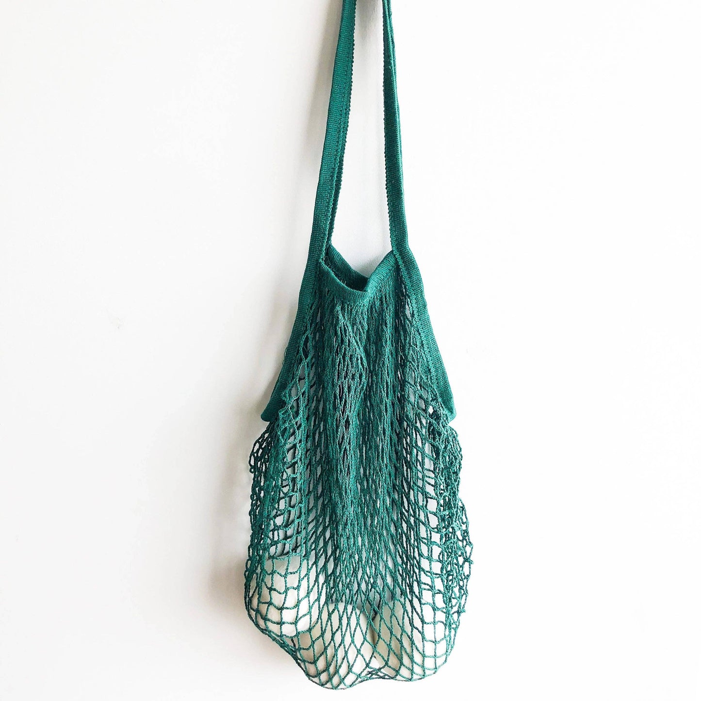 Parisian Cotton Mesh Bag (Long Handle)