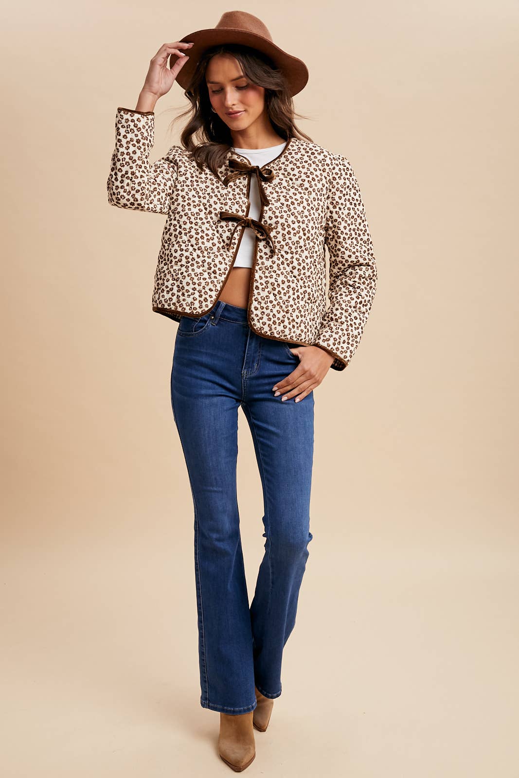 CORDUROY QUILTED RIBBON JACKET