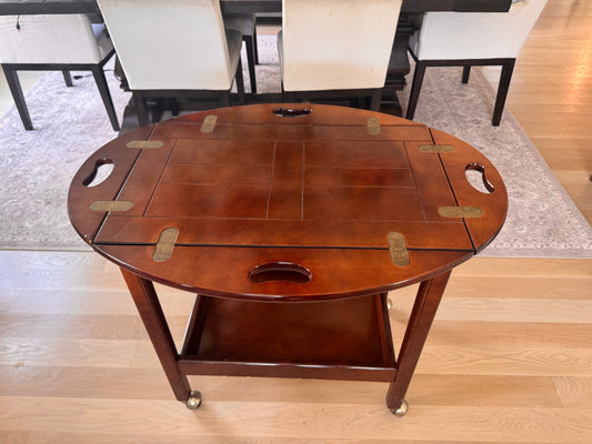 Vintage Bombay Company Tea Bar Serving Cart