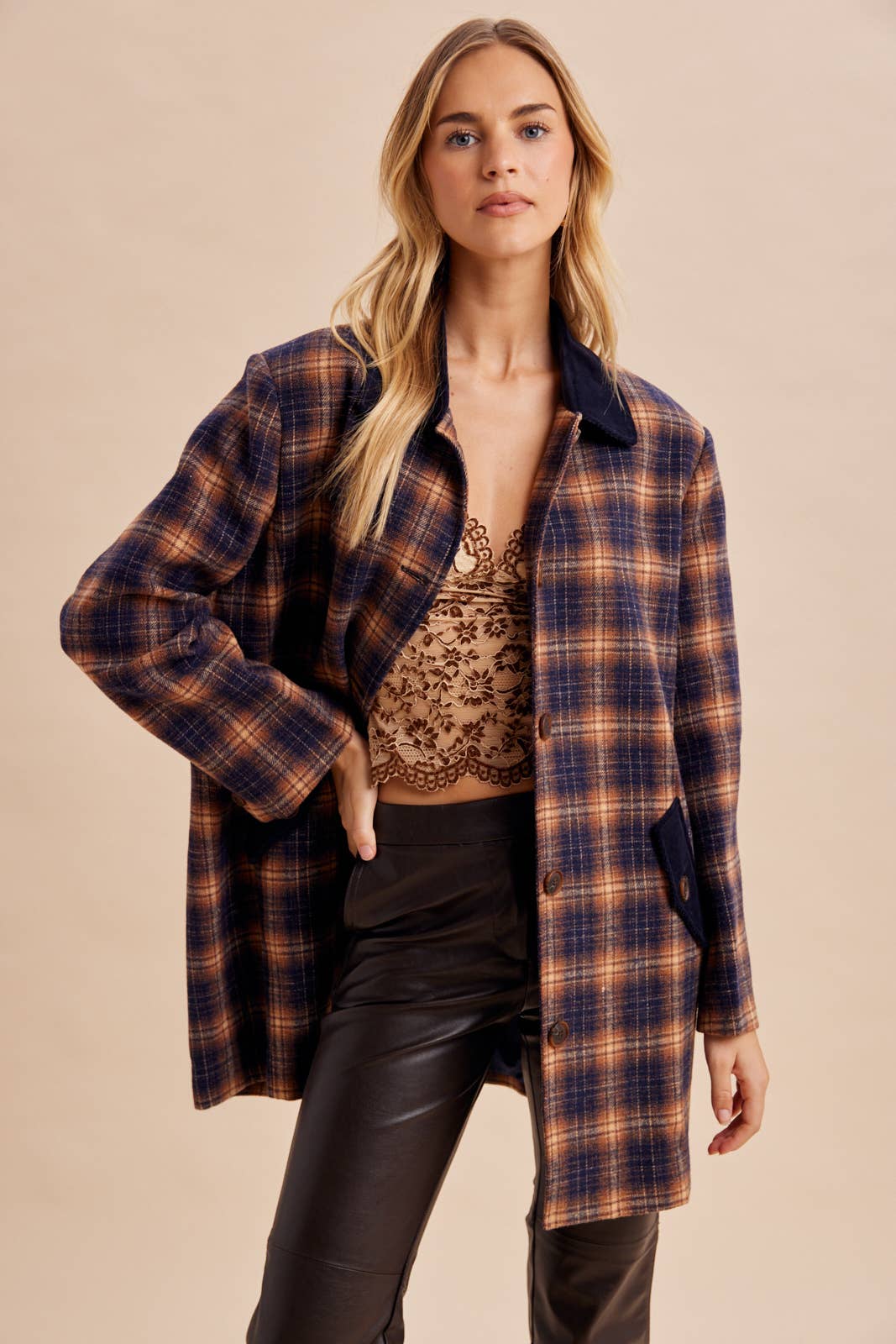 Plaid Barn Jacket