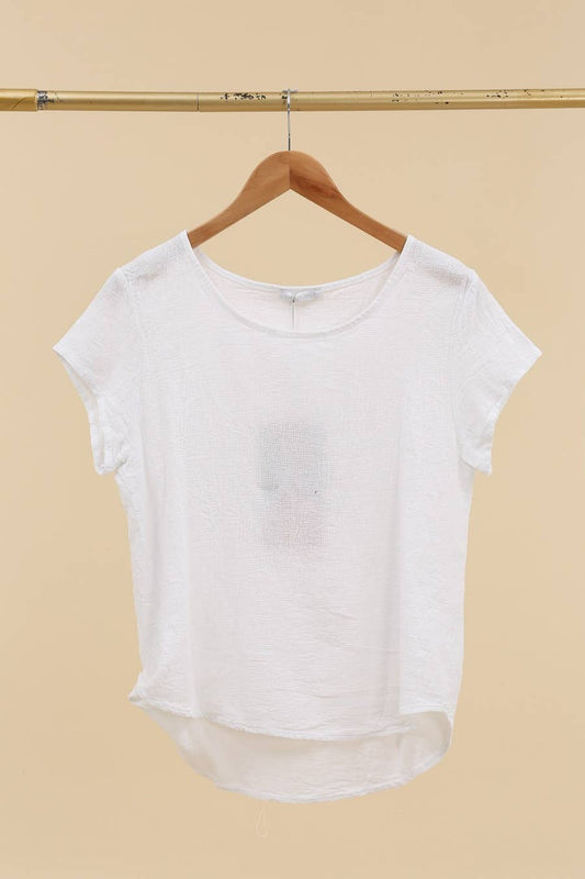 Cotton-Linen Blend t-shirt