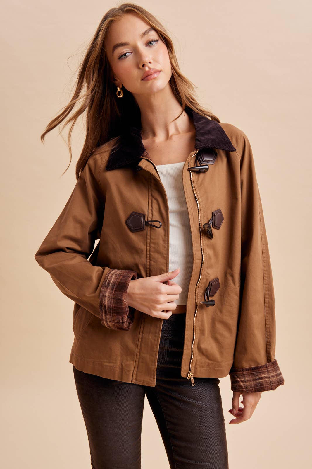TOGGLE BARN JACKET