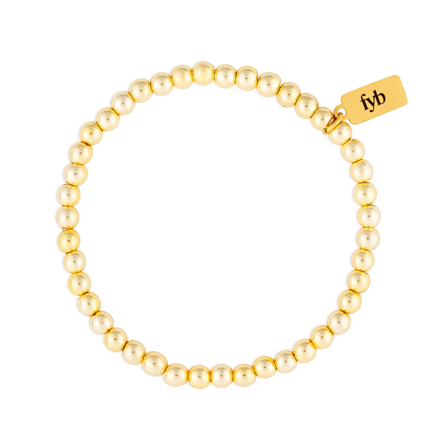 Gold Staple Bracelet