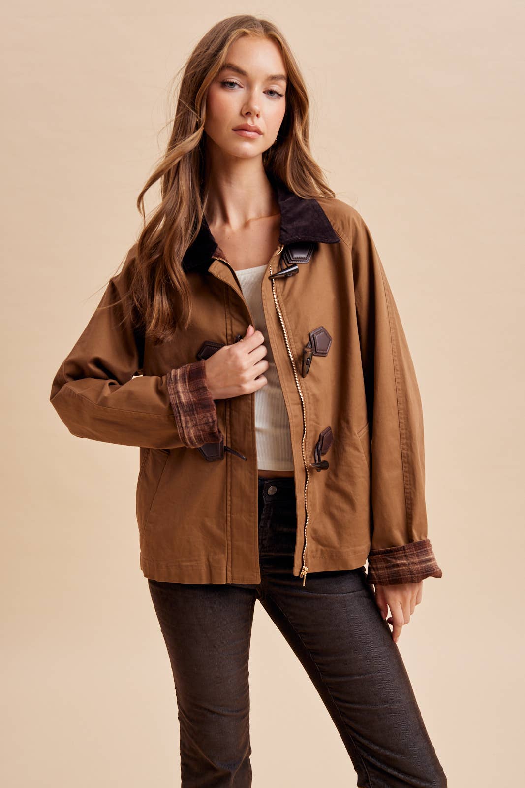 TOGGLE BARN JACKET