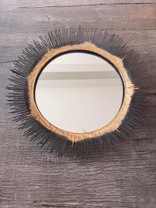 Crate & Barrel Sunburst Mirror