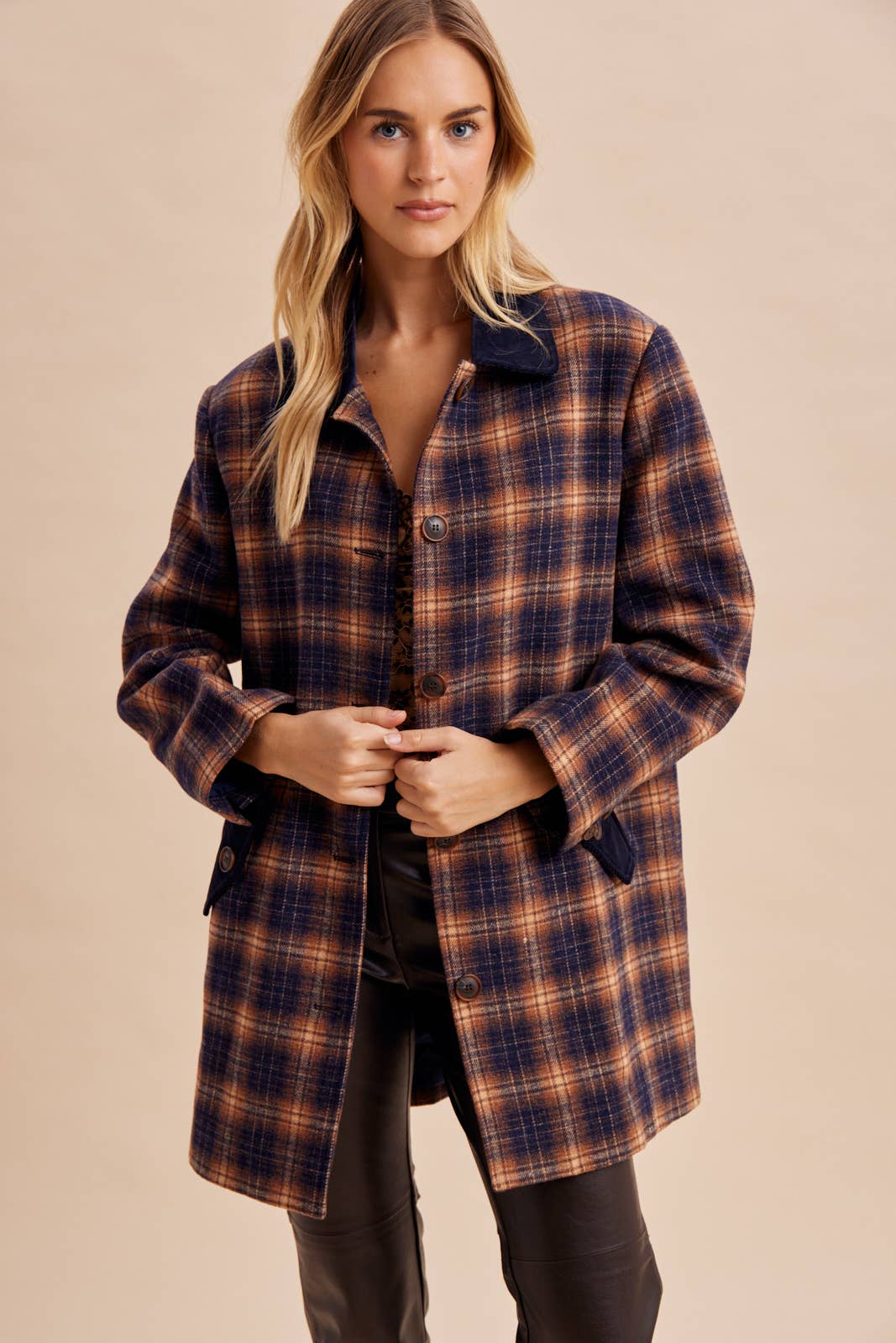 Plaid Barn Jacket