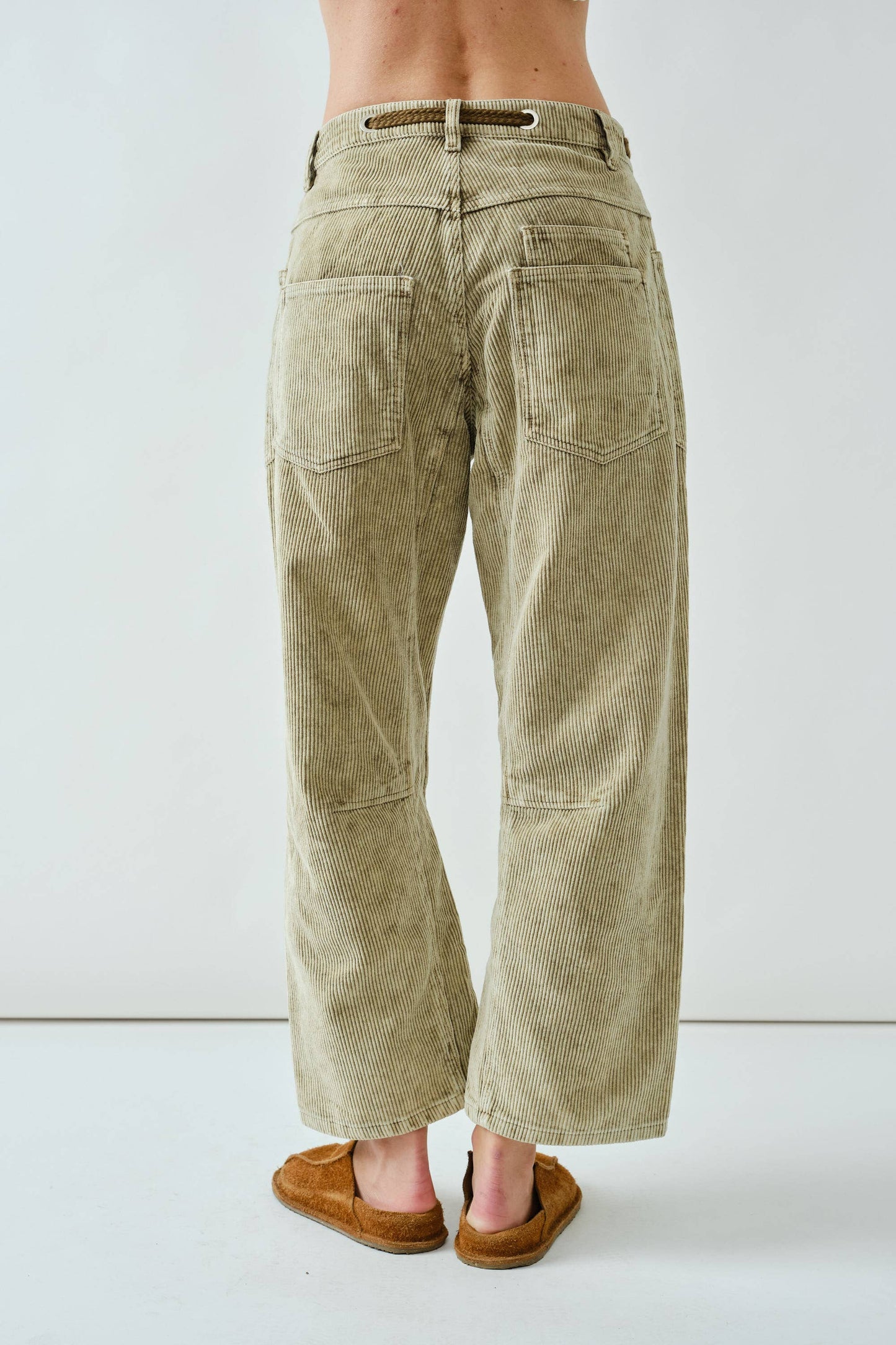 Barrel Corduroy Pants