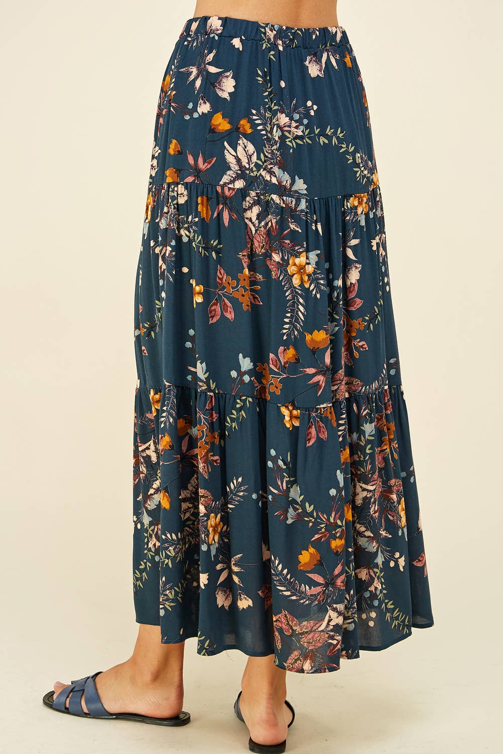 Three Layered Floral Skirt