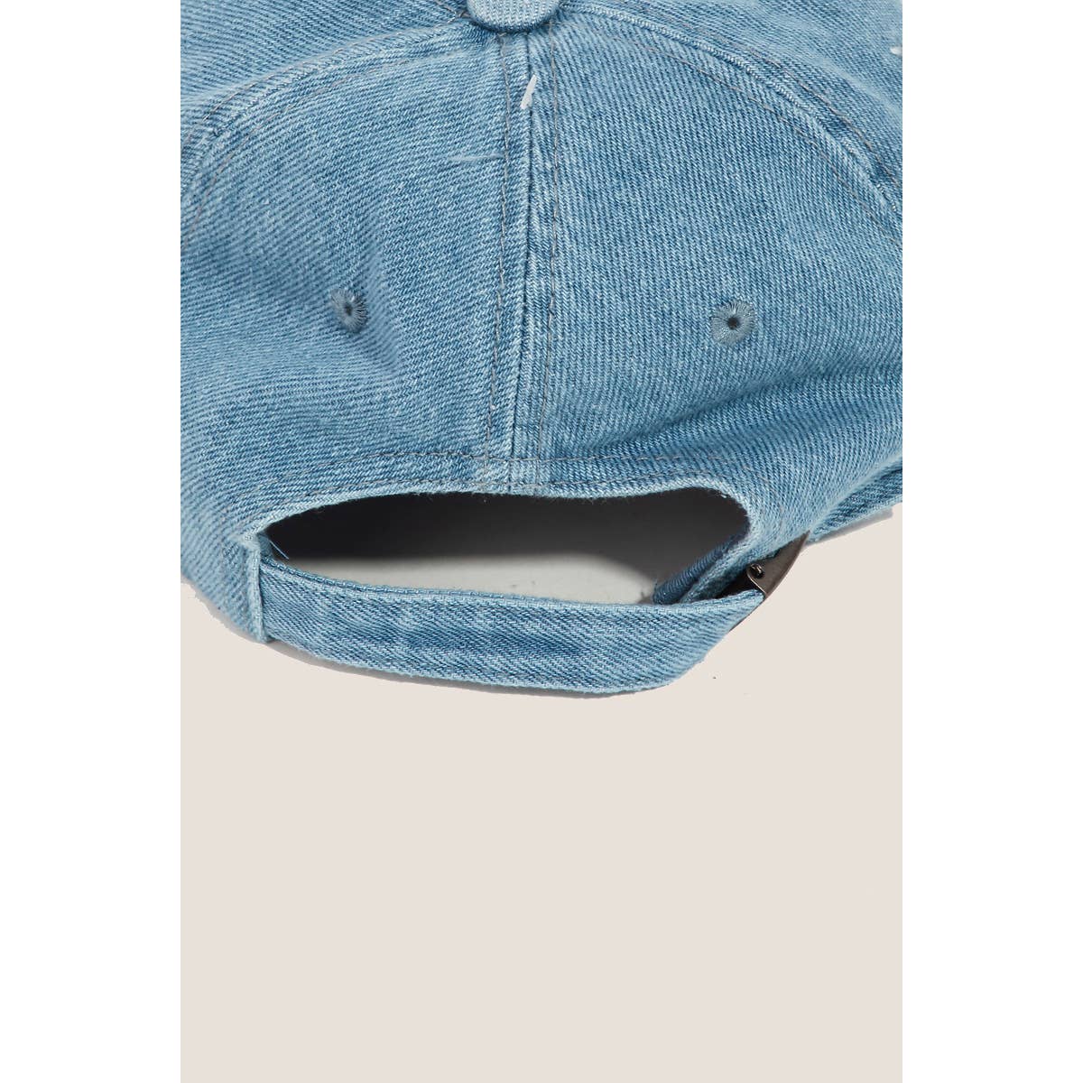 Denim Baseball Cap