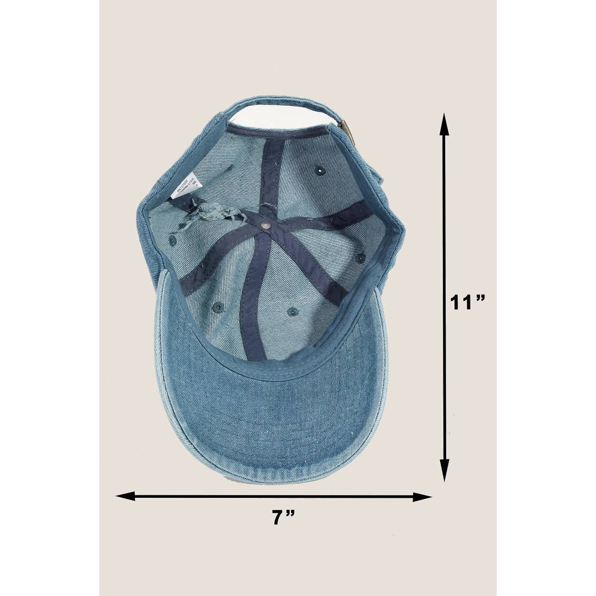 Denim Baseball Cap