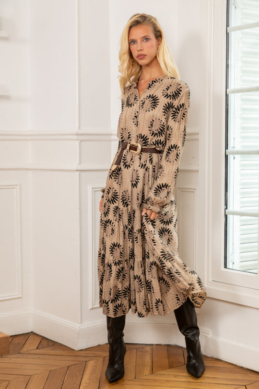 Long Lurex Dress